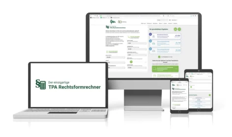 Online-Tool für Gründer: Der TPA Rechtsformrechner